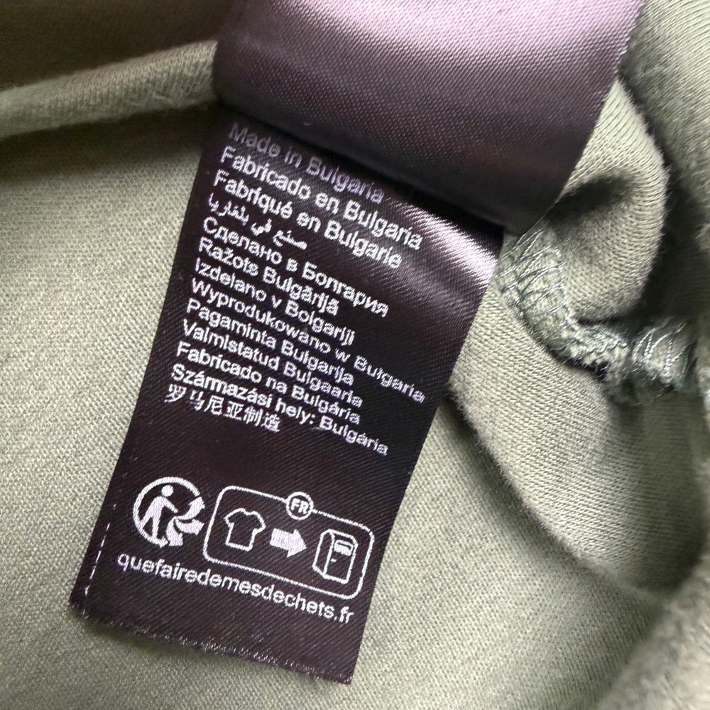 Eton Polo Shirt Men's Large Olive Green Cotton Tipped Collar Preppy Contemporary - Picture 7 of 9